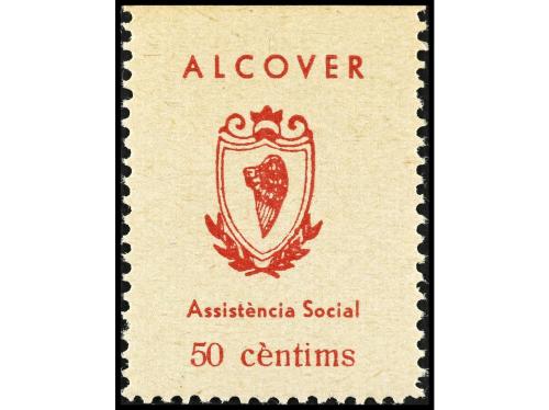 (*) ESPAÑA GUERRA CIVIL. ZONA REPUBLICANA. ALCOVER (Tarragon