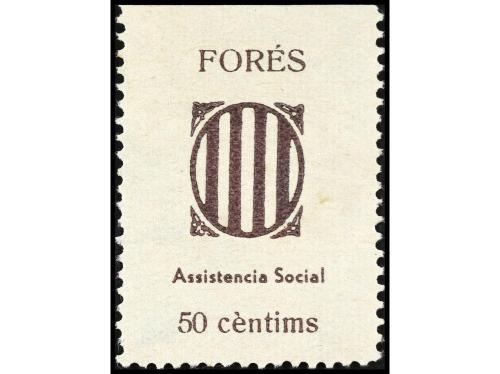 (*) ESPAÑA GUERRA CIVIL. ZONA REPUBLICANA. FORÉS (Tarragona)