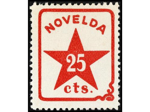 */(*) ESPAÑA GUERRA CIVIL. ZONA REPUBLICANA. NOVELDA (Alican