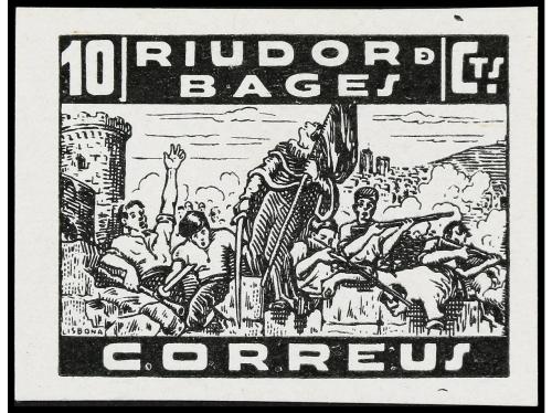 (*) ESPAÑA GUERRA CIVIL. ZONA REPUBLICANA. RUIDOR DE BAGES (