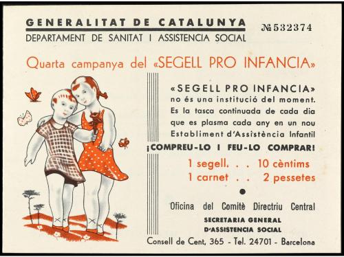 ** ESPAÑA GUERRA CIVIL. GG. 2284/5. ZONA REPUBLICANA. Viñeta