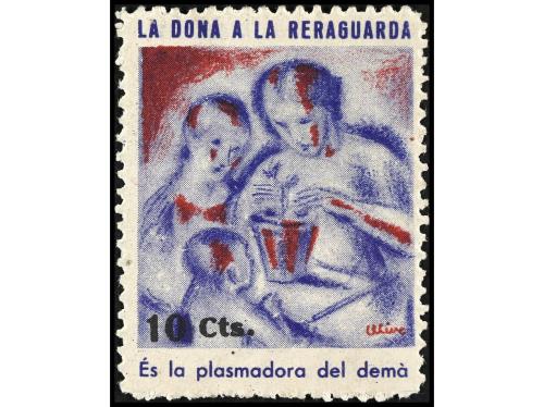 (*) ESPAÑA GUERRA CIVIL. GG. 2310/5. ZONA REPUBLICANA. Viñet