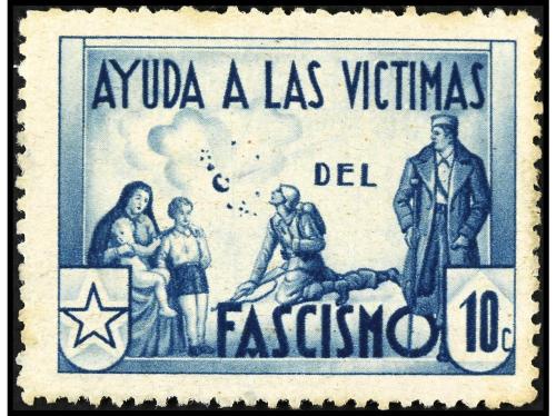 (*) ESPAÑA GUERRA CIVIL. GG. 2545, 2547 + 1 val. ZONA REPUBL