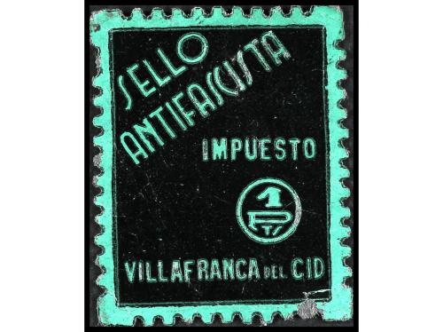 */(*) ESPAÑA GUERRA CIVIL. VILLAFRANCA DEL CID (Castellón). 