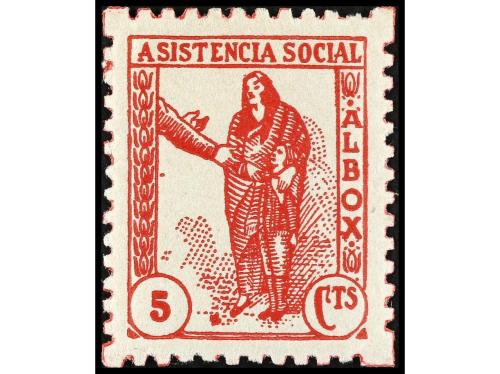 * ESPAÑA GUERRA CIVIL. ZONA REPUBLICANA. ALBOX (Almería) 5 c