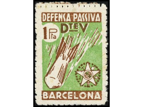 (*) ESPAÑA GUERRA CIVIL. ZONA REPUBLICANA. BARCELONA, 3 valo
