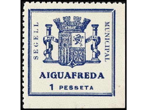 ESPAÑA GUERRA CIVIL. ZONA REPUBLICANA. AIGUAFREDA (Barcelona