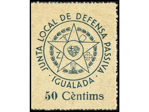 (*) ESPAÑA GUERRA CIVIL. ZONA REPUBLICANA. IGUALADA (Barcelo
