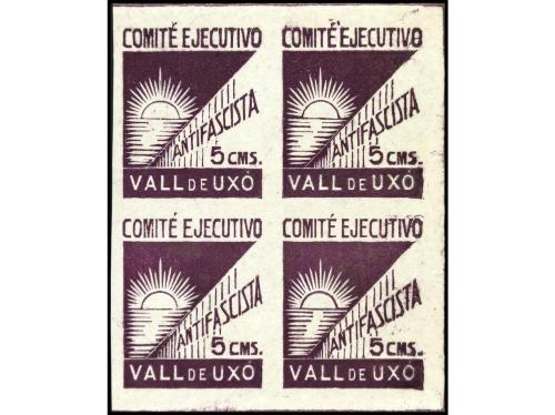 ** ESPAÑA GUERRA CIVIL. ZONA REPUBLICANA. VALL DE UXÓ (Caste