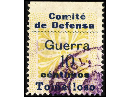º ESPAÑA GUERRA CIVIL. ZONA REPUBLICANA. TOMELLOSO (Ciudad R