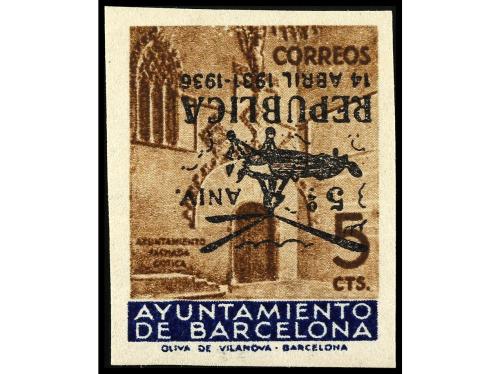 ** ESPAÑA: AYUNTAMIENTO DE BARCELONA. Ed. NE 17/21, NE 19/21