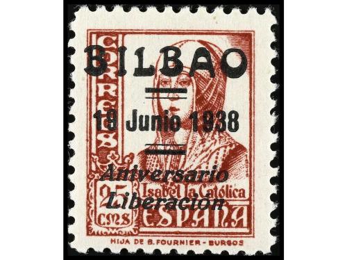 * ESPAÑA E. LOCALES PATRIOTICAS: BILBAO. SERIE COMPLETA. No 