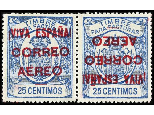 * ESPAÑA E. LOCALES PATRIOTICAS: BURGOS. Ed. 54/55hphi. 15 c