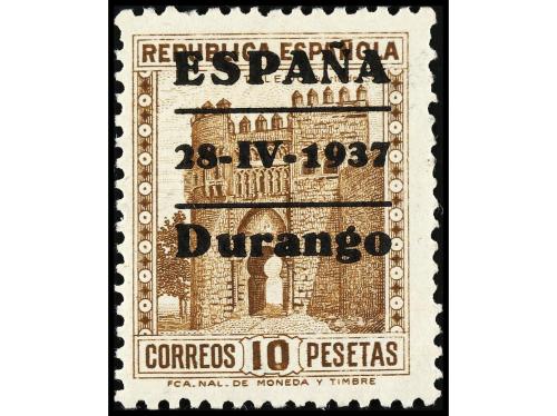 * ESPAÑA E. LOCALES PATRIOTICAS: DURANGO. Ed. 1/16. SERIE CO