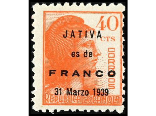 * ESPAÑA E. LOCALES PATRIOTICAS: JATIVA. Ed. 1/2. SERIE COMP