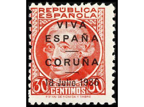 * ESPAÑA E. LOCALES PATRIOTICAS: CORUÑA. Ed. 22/26. SERIE CO
