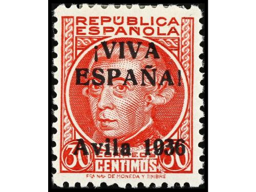 * ESPAÑA E. LOCALES PATRIOTICAS: AVILA. Ed. 6/10. SERIE COMP
