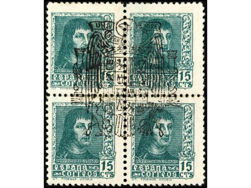 ** ESPAÑA E. LOCALES PATRIOTICAS: AZUAGA. Ed. 1/4. SERIE COM