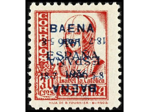* ESPAÑA E. LOCALES PATRIOTICAS: BAENA. Ed. 11/15hhi. SERIE 