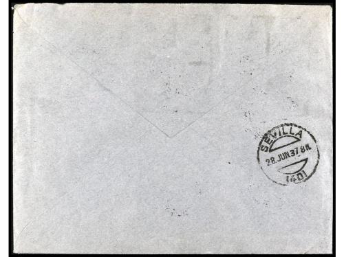 ✉ ESPAÑA E. LOCALES PATRIOTICAS: BALEARES. Ed. 1/4 (4). 1937