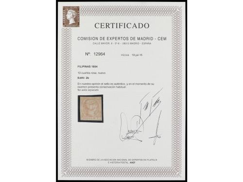 (*) FILIPINAS. Ed. 2B. 10 cuartos rosa. Muy bonito ejemplar.
