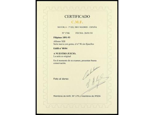 ** FILIPINAS. Ed. 96. 5 cts. violeta negruzco. Centrado exce