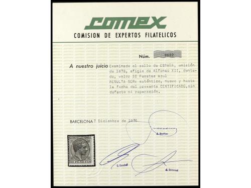 */° ESPAÑA. Ed. 173/212. 1876-82. Colección stock montado en