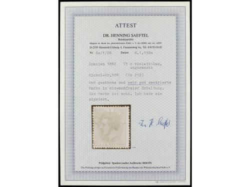 */° ESPAÑA. Ed. 173/212. 1876-82. Colección stock montado en