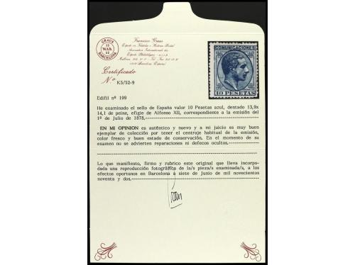 */° ESPAÑA. Ed. 173/212. 1876-82. Colección stock montado en