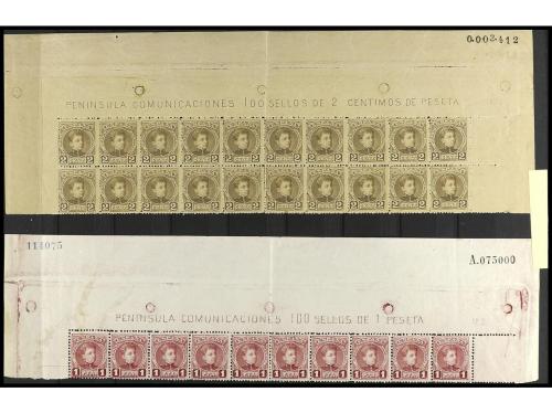 **/* ESPAÑA. Ed. 230/255. CIFRAS y CADETE. Colección stock e