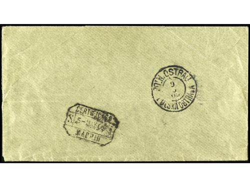 ✉ ESPAÑA. Ed. 243, 251. 1909. PUERTO DE SANTA MARÍA a POLSKA
