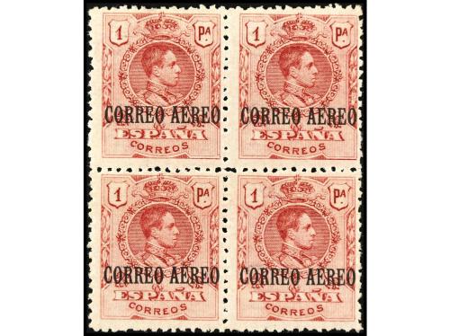 ** ESPAÑA. Ed. 292/6 (4). SERIE COMPLETA. 5 valores en bloqu