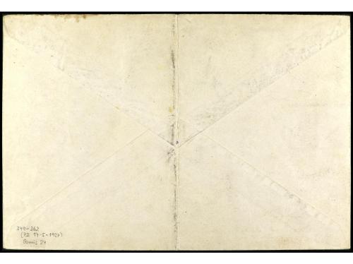 ✉ ESPAÑA. Ed. 349/62. 1927 (17 mayo). MADRID a MÁLAGA. Serie