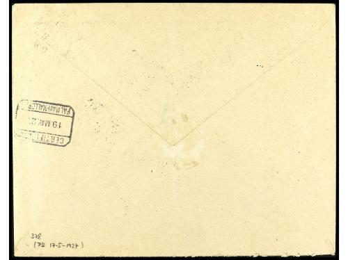 ✉ ESPAÑA. Ed. 378. 1927 (17 mayo). MADRID a MALLORCA. 55 c. 