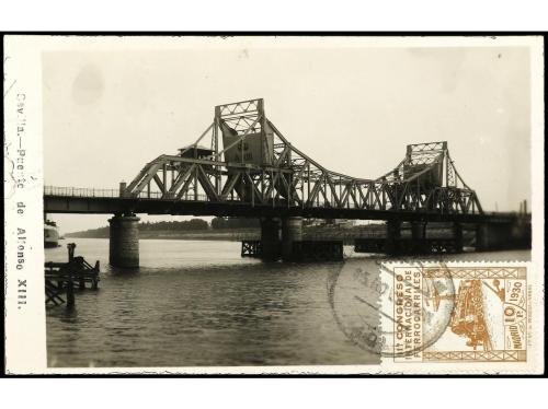 ✉ ESPAÑA. Ed. 480/81. 4 y 10 pts. sobre postales filatélicas