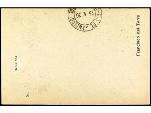 ✉ ESPAÑA. Ed. 488. 1930. BARCELONA a BRASIL por GRAF ZEPPELI