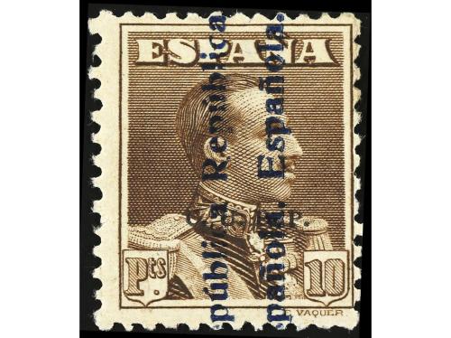 * ESPAÑA. Ed. NE 26/7H. 4 y 10 pt. NO EXPENDIDOS con habilit