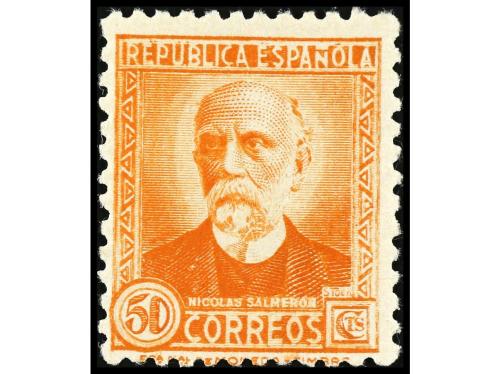 ** ESPAÑA. Ed. 655/61. SERIE COMPLETA. 7 valores. Cat. 400&euro;.