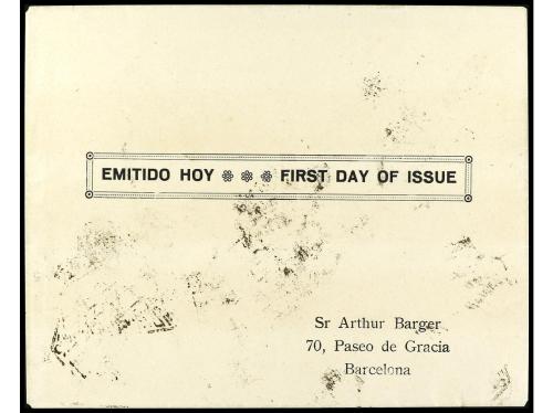 ✉ ESPAÑA. Ed. 760. 1938. HB. Aéreo + 5 pts.en Sobre Primer D