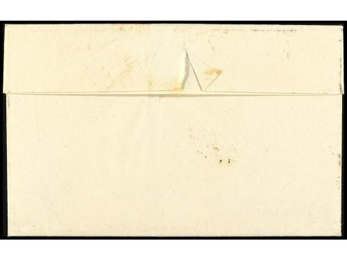 ✉ ESPAÑA. Ed. 17. 1853. MANRESA a MADRID. 6 cuartos carmín f