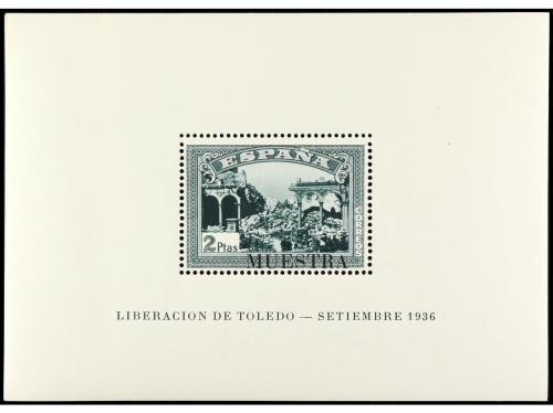 ** ESPAÑA. Ed. 836/37 y 836/7M. 2 HB tipo y 2 HB con HABILIT