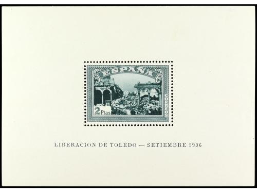 ** ESPAÑA. Ed. 836/37 y 836/7M. 2 HB tipo y 2 HB con HABILIT