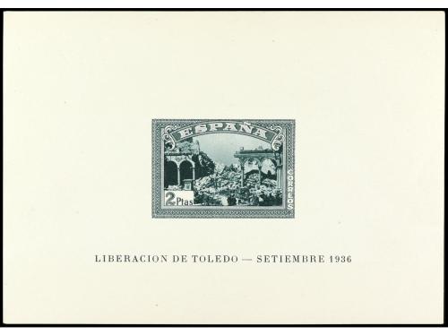 ** ESPAÑA. Ed. 838/39. HB SIN DENTAR. Insignificantes imperf