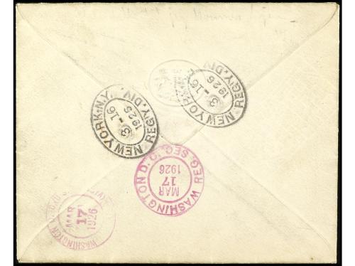 ✉ ESPAÑA: BENEFICENCIA. Ed. B-2/7. 1926. MADRID a U.S.A. 50 