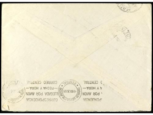 ✉ MARRUECOS. Ed. Tánger 15, 18. 1922. LARACHE a MADRID. Prec