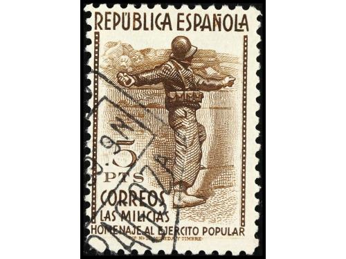 ° ESPAÑA. Ed. 799, 800. 5 y 10 pts. Muy bonitos. Cat. 317&euro;. 