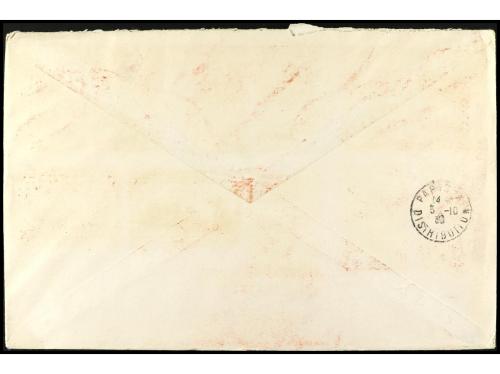 ✉ ESPAÑA. Ed. 531/8, 540, 542 y 546. 1930. SEVILLA a PARÍS. 