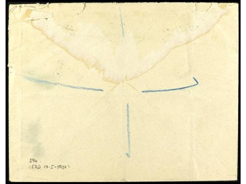 ✉ ESPAÑA. Ed. 394. 1927. MADRID a BIRMINGHAM. 80 cts. s. 10 