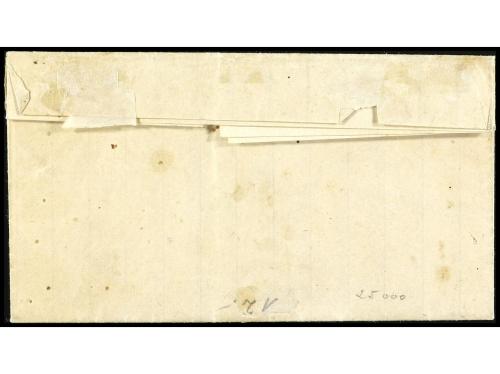✉ ESPAÑA. Ed. 160. 1875. IDIAZÁBAL a ABALESQUETA. 50 cts. ve