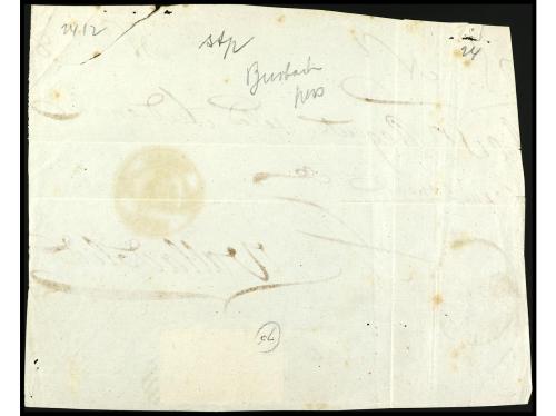 ✉ ESPAÑA. Ed. 28 (2), 31. 1854. TORAL (León) a VALLADOLID. G